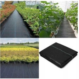 Stipri agrotekstilė / agrotekstilė piktžolėms 90g/m2, kilimėlis nuo piktžolių 3,2x100 + smeigtukai 50 vnt.