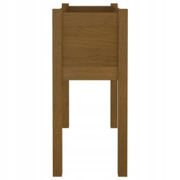 Garden pots 2 pcs honey brown 70x31x70 cm