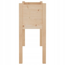 Garden pots 2 pcs 70x31x70 cm solid pine wood