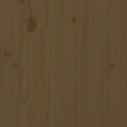 Vidaxl Planter with Shelf Honey Brown 54x34 5x81 cm Pinewood