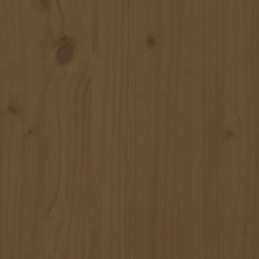 Vidaxl Planter with Shelf Honey Brown 54x34 5x81 cm Pinewood