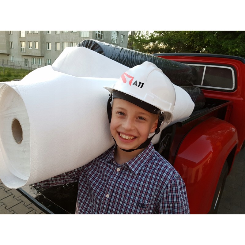Certified geotextile ppc120 with dimensions 6m x 30m