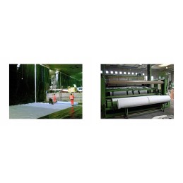 Pes500c sertificēts ģeotekstils, izmēri 6m x 10m