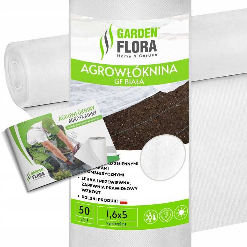 Balta agrotekstilė gf uv 50g 1,6x5m