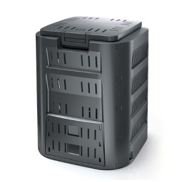 Garden composter 320l for compost black