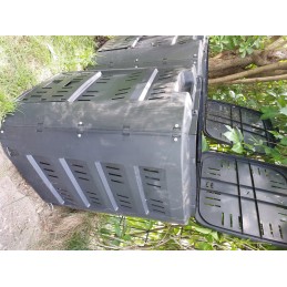 Dārza kompostētājs 320l melnajam kompostam