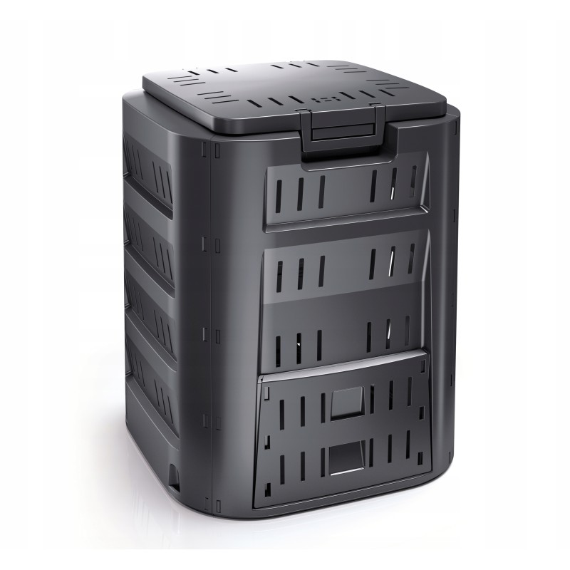 Thermo composter 220 liters black ikst220c