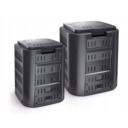 Termokompostētājs 220 litri melns ikst220c