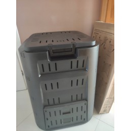 Termokompostētājs 220 litri melns ikst220c