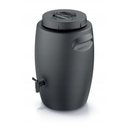 Composter tank for fertilizer liquid manure 25l garden barrel with tap