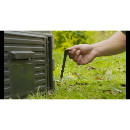 ecosmart 480l aiakomposter, külmakindel, aastaringne moodulkamber