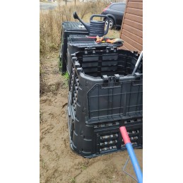ecosmart 480l aiakomposter, külmakindel, aastaringne moodulkamber