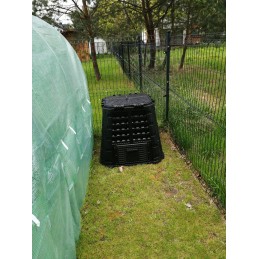 garden composter ecosmart 480l frost-resistant year-round modular chamber