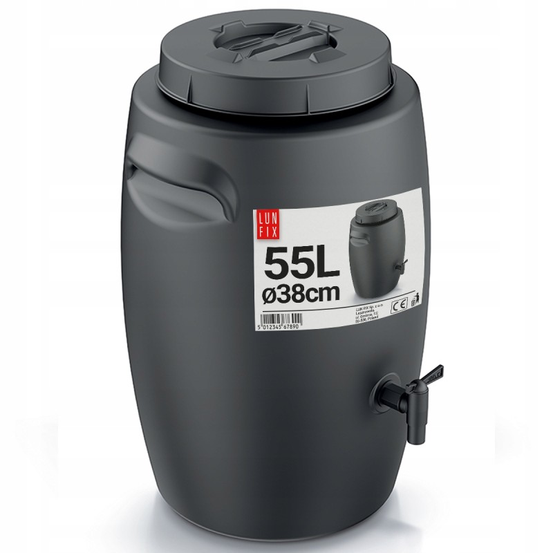 Fertilizer production container 55l combioliq garden fertilizer composter