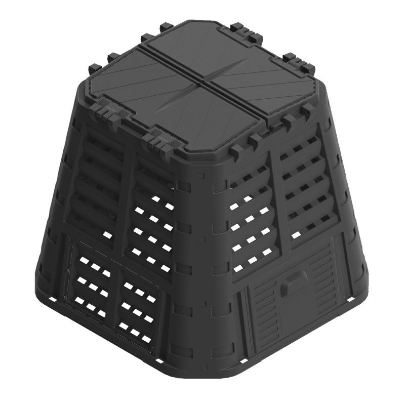 Composter 480l - black