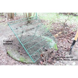 Garden sieve sieve for sifting compost