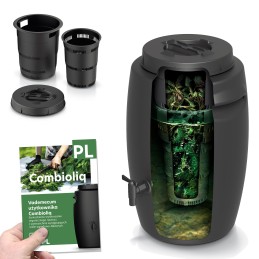 55 liter composter all year round strong home liquid fertilizer with tap