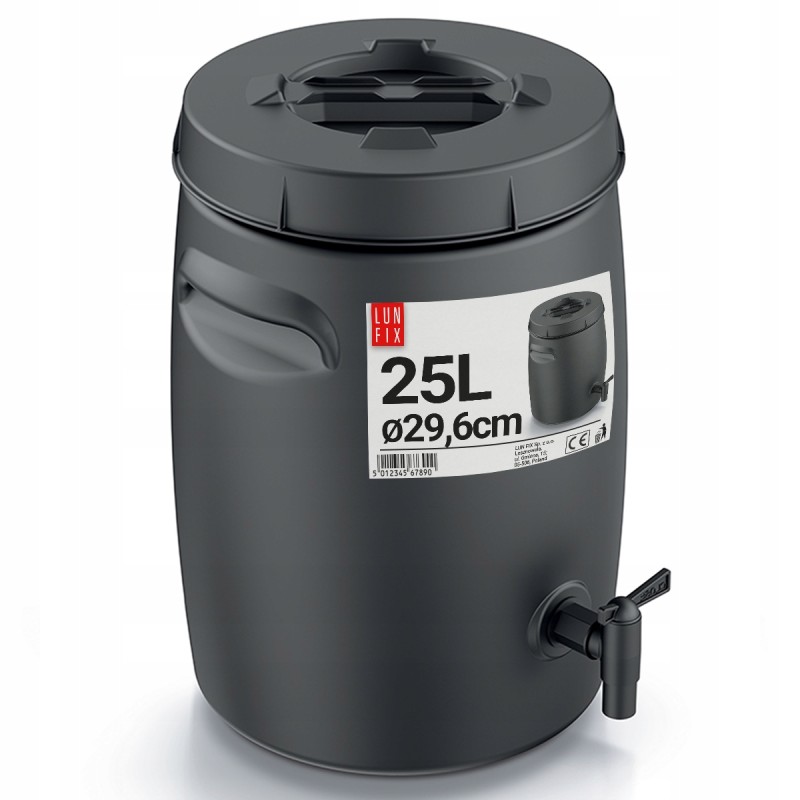 Fertilizer production container 25l combioliq garden fertilizer composter