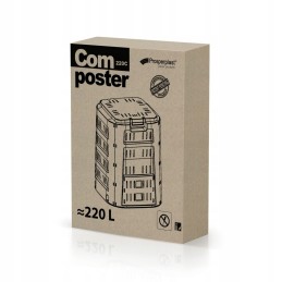 Composter 120 liters compo green prosperplast polish 4
