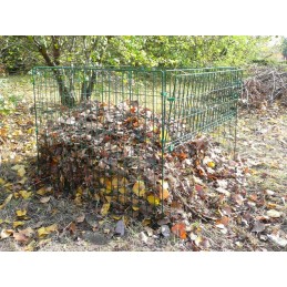Opening metal composter 660l new model