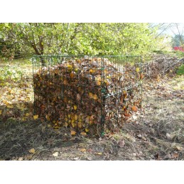 Avatav metallist komposter 660l, uus mudel