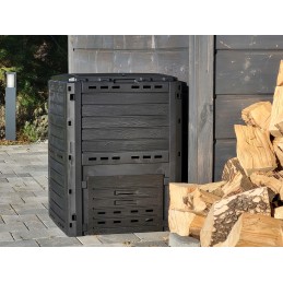 Composter woody 280l aesthetic wooden design