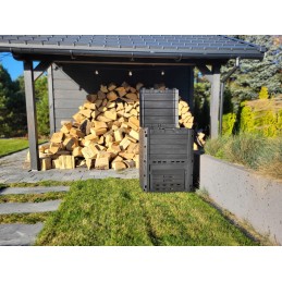 Composter woody 280l aesthetic wooden design