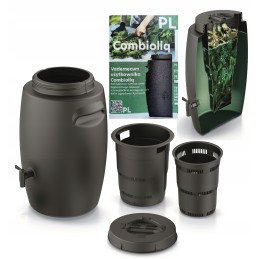 Fertilizer barrel 55 l liquid natural with nettles composter tank