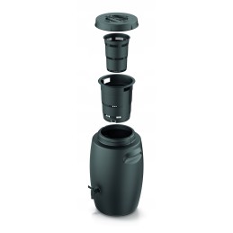 Fertilizer barrel 55 l liquid natural with nettles composter tank