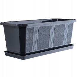 Balcony flowerpot with handles