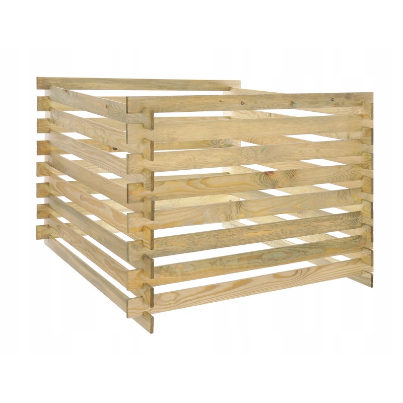 Garden composter 600l wooden impregnated eco manufacturer
