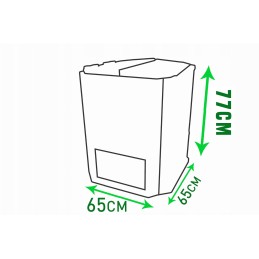 Kompostētājs - 300l - g-comp - goodmajster