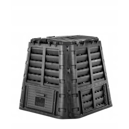 ecosmart 480l juodas komposteris, naujas modelis