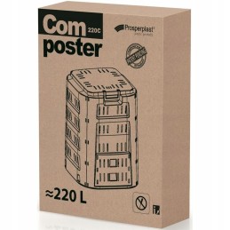 Compogreen aiakomposter 220 l prosperplast