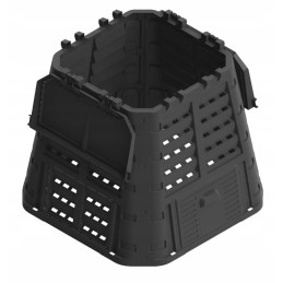 Multi modular garden composter black 480l
