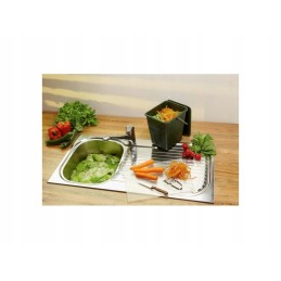 Rotho greenline 7l kitchen composter