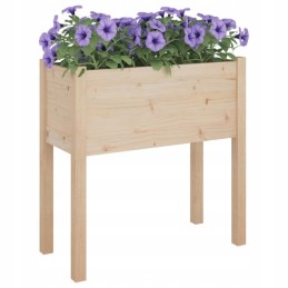 Aia lillepotid, 2 tk, 70x31x70 cm, täis männipuit
