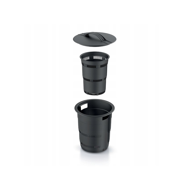 Underground garden composter 11l black
