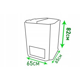 Kompostētājs - 360l - g-comp - goodmajster