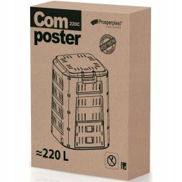 Compogreen aiakomposter 220l prosperplast
