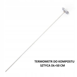 Komposta termometra nūja 50 cm