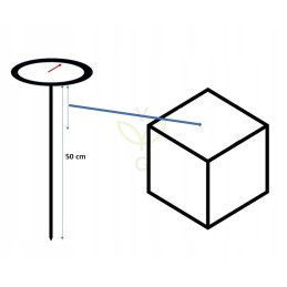 Komposta termometra nūja 50 cm