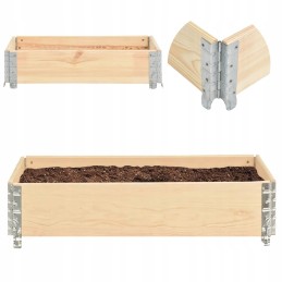 Wooden composter eco garden solid 125l