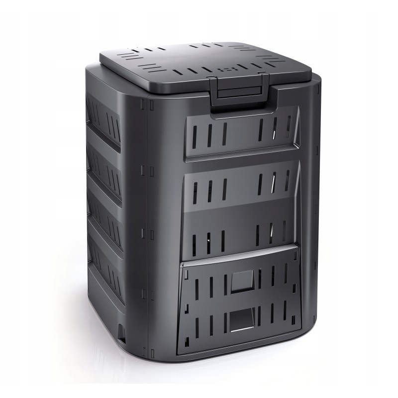 Thermo composter 220 liters black ikst220c
