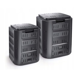 Termokompostētājs 220 litri melns ikst220c