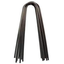 Metaliniai smeigtukai įvairių tipų agrotekstilei, agrotekstilei ir geotekstilei tvirtinti prie žemės, taip pat smeigtukai kurmių