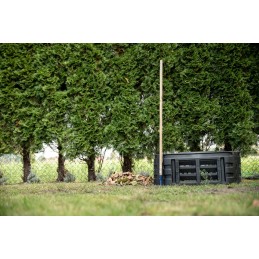 260l qbrick garden composter block module with door extending