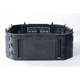 260l qbrick garden composter block module with door extending