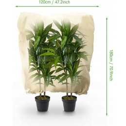 Gaubtas, užvalkalas iš agrotekstilės, augalų apsauga, 120x180 cm