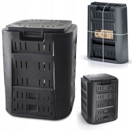 Prosperplast composter 220l black compogreen woody